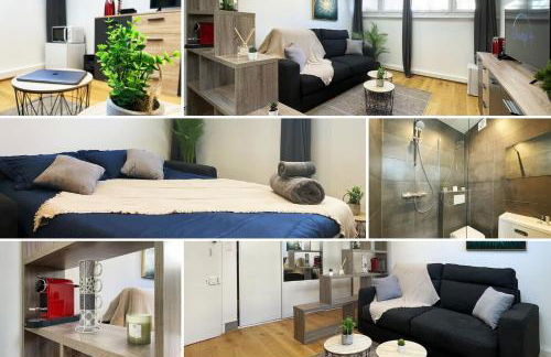 HOMEY TINY - Chambre privée - Située en Hyper-centre - Disney Plus et Wifi inclus - Sans SDB - Proche de Genève et des transports en commun - Foto 2