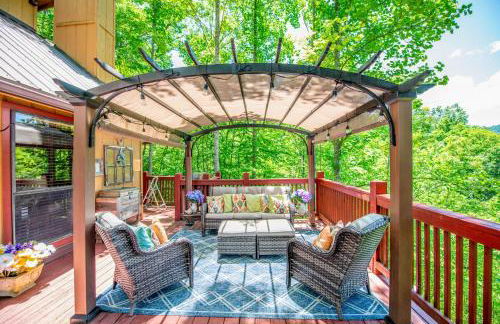 Hot Tub, Fire Pit and Lake Access! Almond Cabin - Foto 26