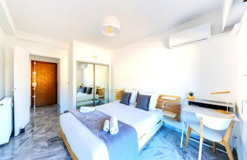 Vue Mer, Terrasse & Garage Privé, Lumineux Appartement à 2 min de la plage - Foto 39