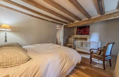 Manoir XV et Grange avec Piscine chauffée privée - Foto 16