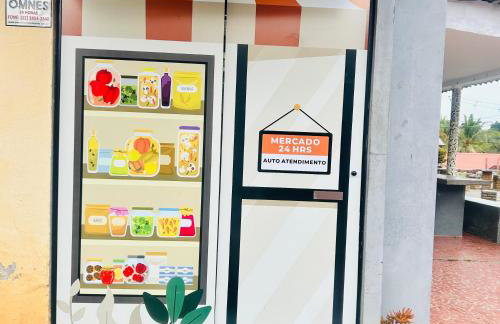 Chalé com PISCINA Privativa, com 2 QUARTOS, ESTACIONAMENTO em Condomínio com PORTARIA 24h, Sauna, Quadras, 3 PISCINAS no condomínio, Pesca e Parquinho Infantil - SmarTV na sala de estar, TV na área CHURRASQUEIRA, Wi-Fi e Cozinha Completa - Foto 51