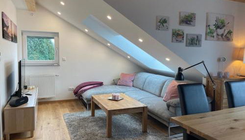 Helles ruhiges Appartement im Grünen - Foto 5