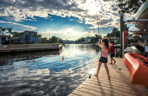 Direct Gulf Access Heated Pool 45 Dock Fire Pit - Foto 73