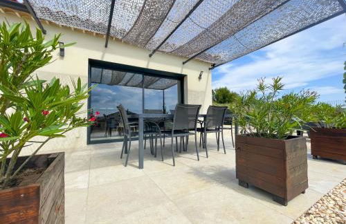 Villa 4 étoiles avec 2 chambres climatisation et piscine privée - Foto 9