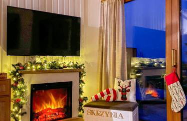 Zloty, a Skromny - ogrodzony domek z jacuzzi i widokiem na jezioro - Foto 78