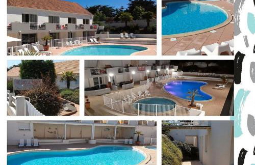 RÉSID'AZUR APPARTEMENT T2-PMR- Piscine privée - Foto 1