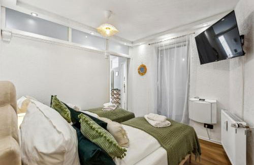 Das Boho-Nest Komfort und Stil mit Terrasse, Parkplatz und Wifi - Foto 18