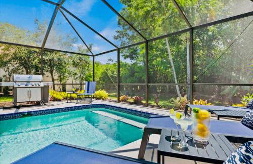 Tranquil Beachy Boho Pool home, 5mi beach, 4 Bedroom 3 Bath - Foto 15