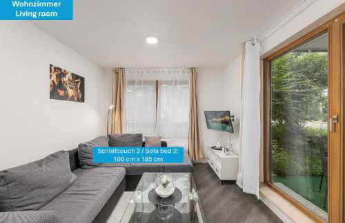 Rob's Flat - Moderne 3-Zimmer-Ferienwohnung mit Terrasse, 6 Schlafplätzen, 2 Min S-Bahn, Weil der Stadt bei Stuttgart - Foto 65