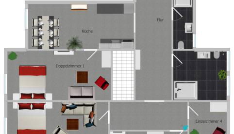 ElisaBett Erfurt - Apartment Elisa - 4 Schlafzimmer und 2 Bäder, bis 6 Personen - Foto 2