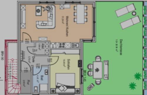 Ferienwohnung Ausblick - Foto 15