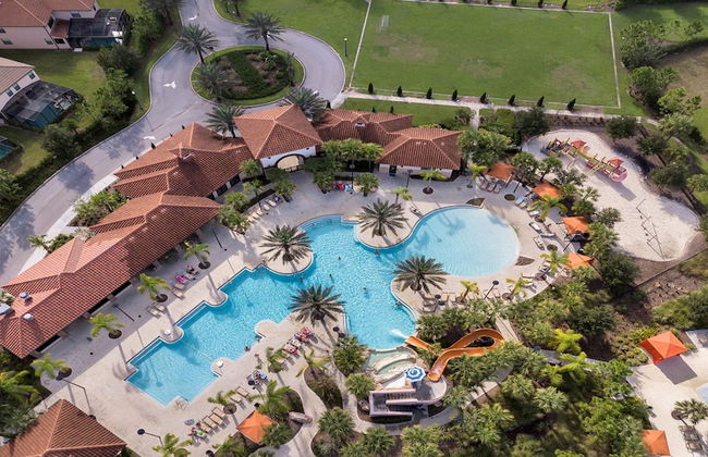 Solterra Resort Davenport FL Clubhouse Area - 7 Bedroom 6 Bath Home with Private Pool Spa - Lazy River 20 min from Disney - Foto 56