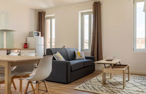 ABEILLE - 2 chambres et 1 canapé-lit, 1er étage, parking - Foto 7