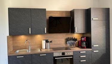 Ferienwohnung Hildegard - Foto 2, stove, dishwasher