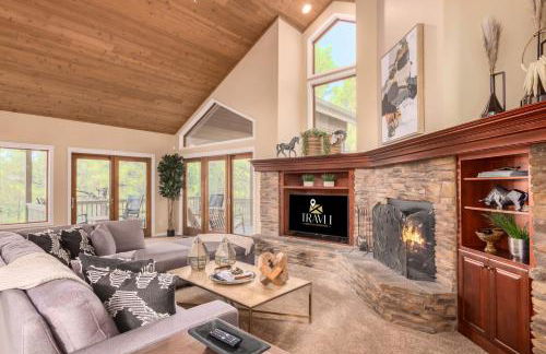 Alpine Estate 5 Showers 3 Fireplace Hot Tub Mtn View - Foto 8