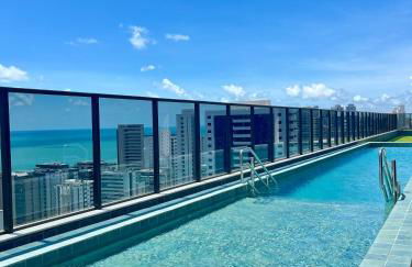 Studio novo em Boa Viagem a duas quadras da Praia - Foto 1