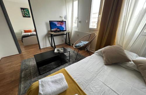 Mon Palmier Grand Appartement Parking Un-Séjour-à-Part - Foto 7