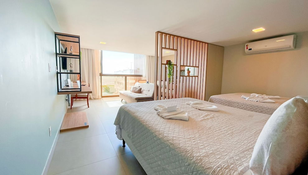 Flat FM20 Cabo Branco Ocean - By Almare - Foto 1, Habitación