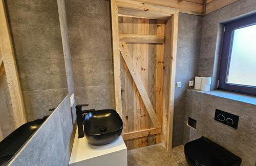 Stodoły w Bieszczadzie domy z basenem i widokiem na góry - Photo 44