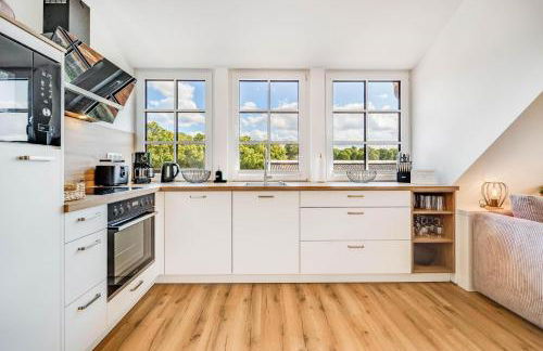 Neu! Auszeit an der "Grenzschleuse" - Stilvolle und geräumige FeWo - perfekt für Radfahrer und Familien - Foto 17