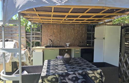 Charmant Mobil home avec piscine privative - Foto 12