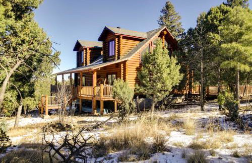 Lacys Log Cabin Alto Home with Mountain Views! - Foto 25