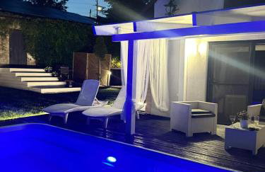 Domek wakacyjny z podgrzewanym basenem i jacuzzi pod gwiazdami, Studnica, Ińsko, "THerapeutica" - Foto 46