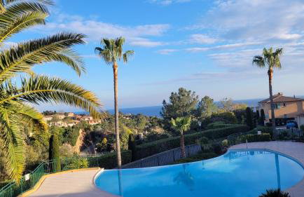 Seaview house, close Cannes, pool, garden. garage - Foto 6
