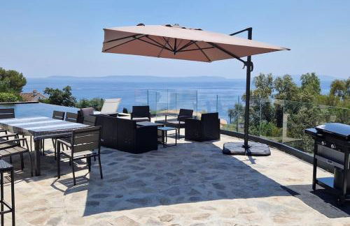 Splendide villa vue mer 180° à 500 m de la plage - Foto 43