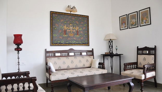 Sala de estar do lobby