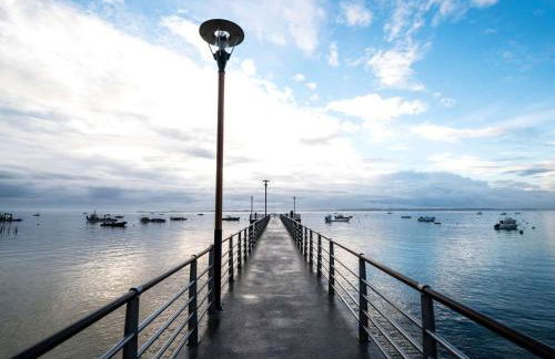 Villa 12 pers avec piscine chauffée et vue exceptionnelle, première ligne Bassin d'Arcachon - FR-1-736-32 - Foto 11