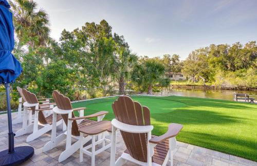 Riverfront Home with Putting Green and Boat Dock! - Foto 24