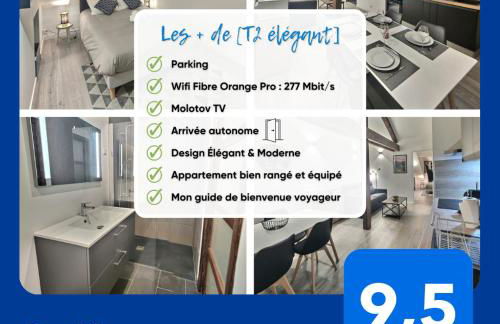 Superbe, T2 élégant, Neuf, Parking - Foto 13