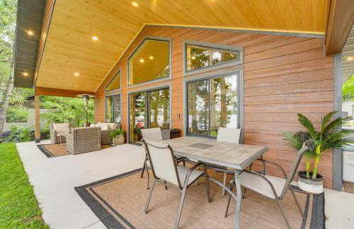 Boat Dock, BBQ and Fireside Fun Clam Lake Cabin - Foto 19