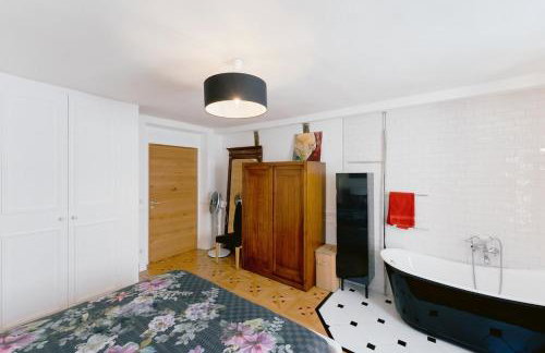 Maison du Passeur du XVIII siècle, classée, Authenticité et Confort avec Jardin SPA en option, proche Giverny, 1 heure de Paris - Foto 33