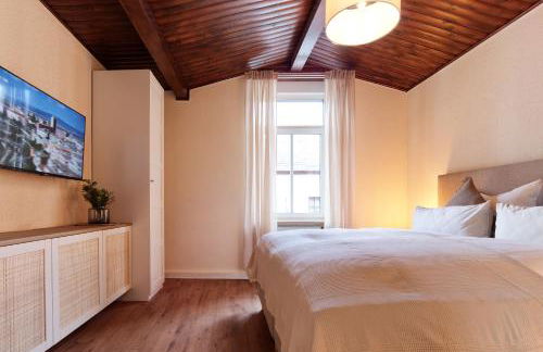 MARX - Geräumige Ferienwohnung im Zentrum von Trier - bis 6 Personen, 2 Schlafzimmer, WLAN & Waschmaschine - Foto 11