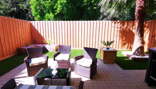 Appartement 90 m2 avec parking terrasse balcons, proche du port et plages - Foto 2, Garden view