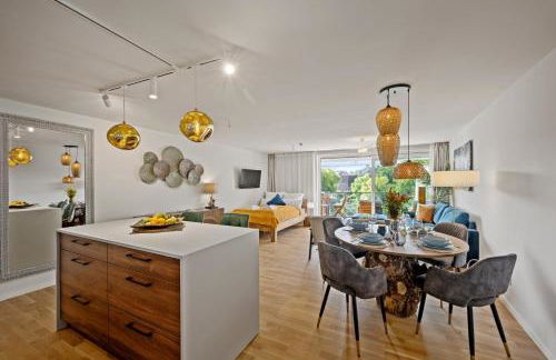 MAISUITES Eisvogel - Zentrale Luxuswohnung mit direktem Seeblick I Bis 4 Personen I Premiumküche I Boxspringbett I Kaffeevollautomat I Parkplatz I Barrierearm & Aufzug - Foto 15