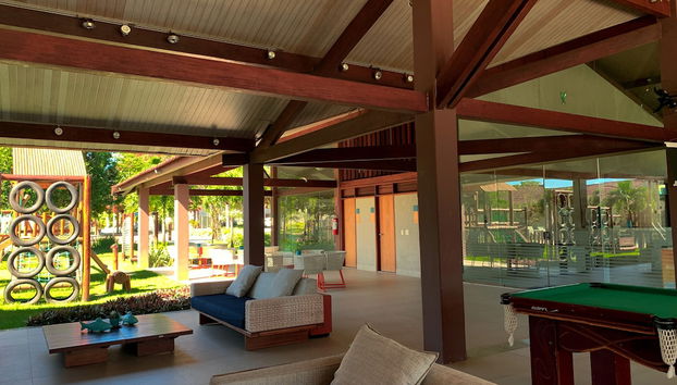 Zona de estar del vestíbulo