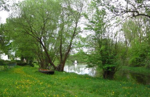 Spreewaldhäuser Golinski mit Kamin am Neuendorfer See - Foto 41