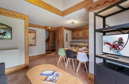 Duplex ski aux pieds avec piscine et animaux admis - FR-1-566-6 - Foto 5