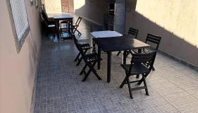 Casa próximo a plataforma de pesca com piscina e churrasqueira - Foto 4