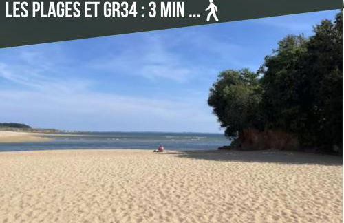 La Villa Océane, Elegante, Plages, GR34, 2-8 pers - Foto 51