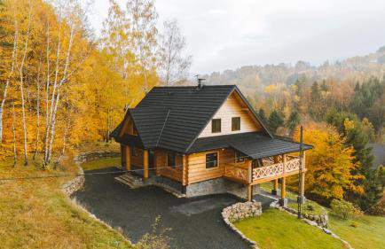 AleBale Przesieka luksusowy dom z bali z widokiem na Karkonosze - Foto 37