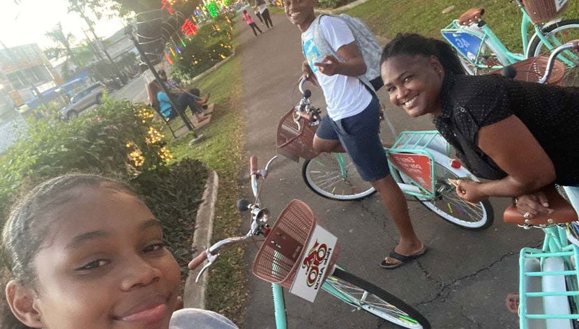 Explorando Georgetonw en bicicleta