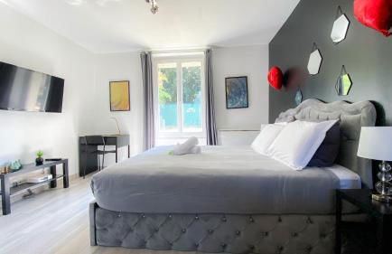 Joli studio avec jardin - Gare RER C -proche PARIS - Foto 8