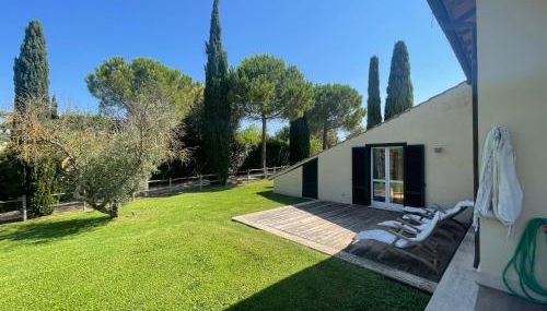 Villaimmersanellecollinetoscane - Foto 3, sunbed, Garden view