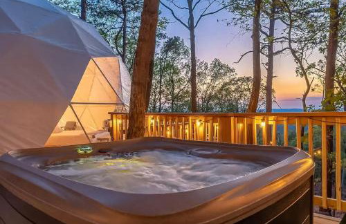 Glamping dome w hot tub & fire pit - Foto 2