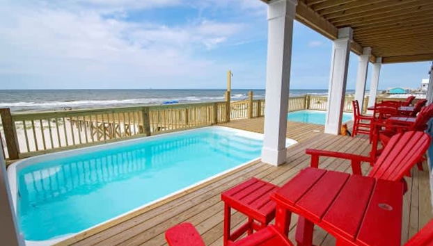 Beachfront 18bed Pool Easybreezy - Foto 3, Habitación