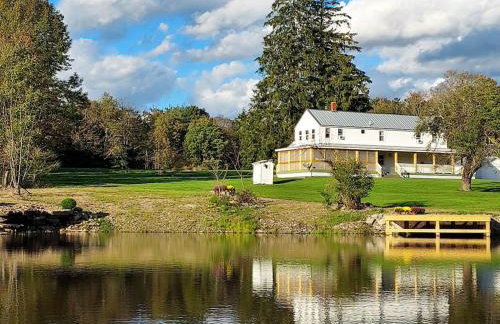 FRENCH WOODS FARMHOUSE Catskills Upper Delaware River Hancock NY - Foto 46